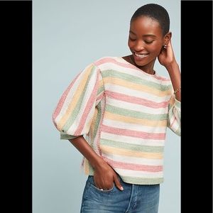 EUC Anthropologie Current Air Abilene Striped Top